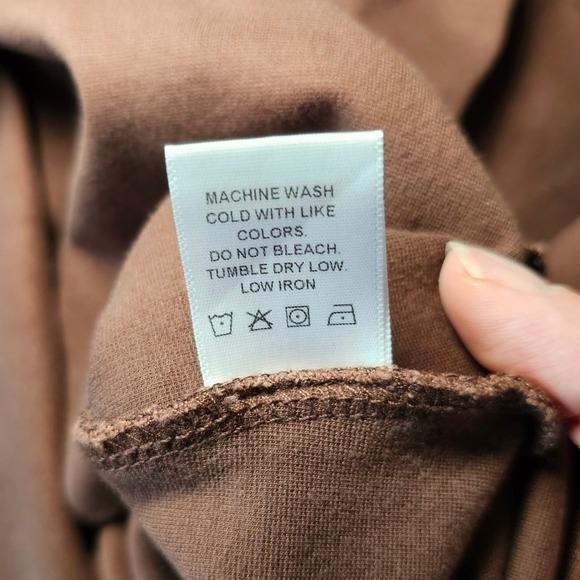 LPA Charlotte Chocolate Brown Dress size Medium - Picture 5 of 7